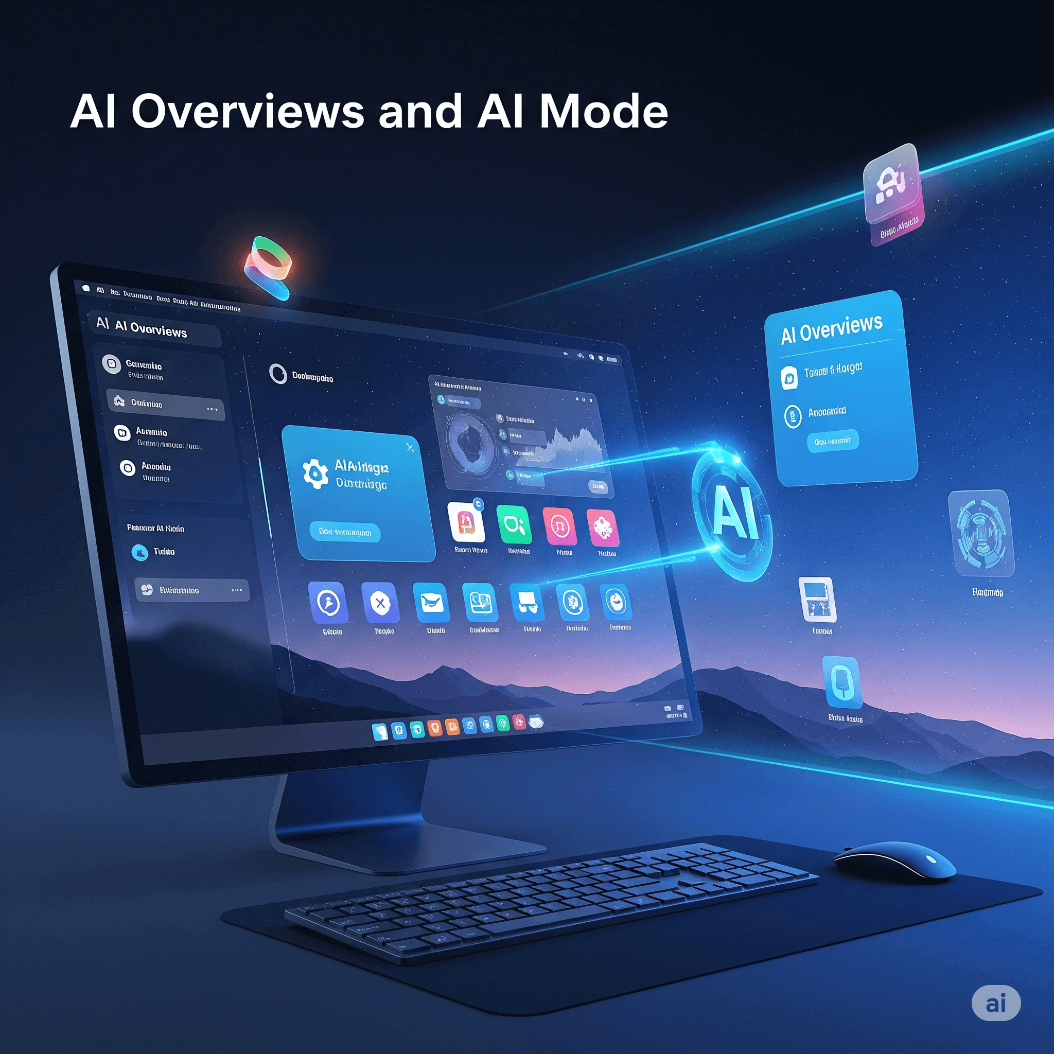 AI Overviews và AI Mode mở rộng sang Desktop 1